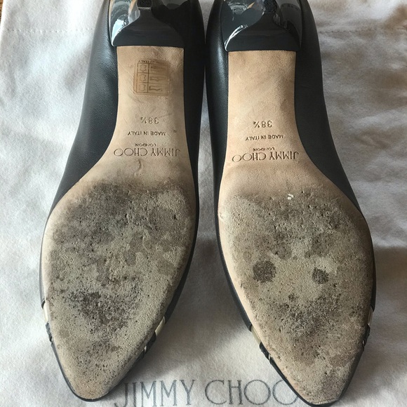 Jimmy Choo Laden pump in mixed asphalt size 8.5 - Picture 4 of 8